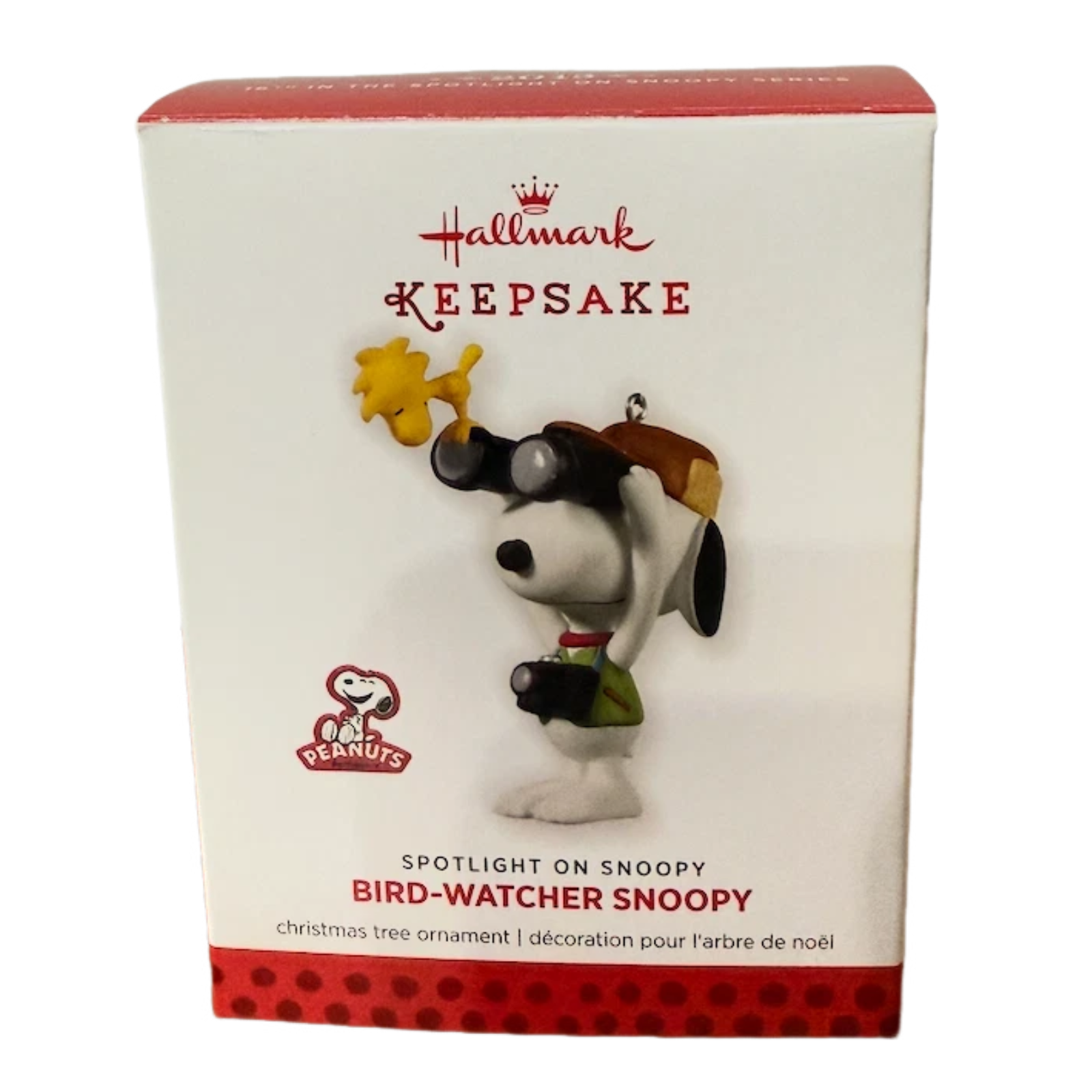 2013 Bird-Watcher Snoopy Hallmark Ornament (Spotlight on Snoopy) QX9175 Image2