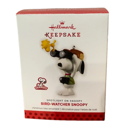 2013 Bird-Watcher Snoopy Hallmark Ornament (Spotlight on Snoopy) QX9175 Image2