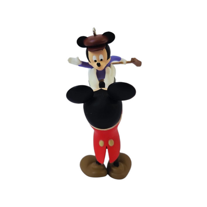 2013 Bob Cratchit and Tiny Tim Hallmark Ornament (Mickey's Christmas Carol) QX9145