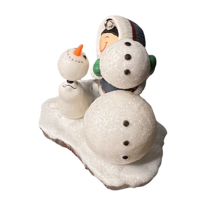 2013 Building a Snowman Hallmark Ornament (Frosty Friends) QX9095 Image4