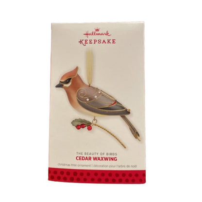 2013 Cedar Waxwing Hallmark Ornament (Beauty of Birds) QX9102