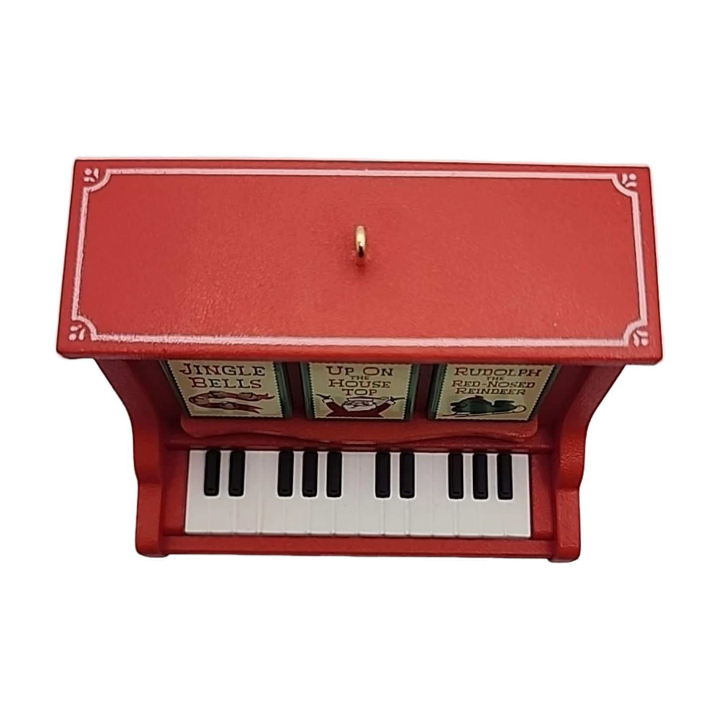 2013 Christmas Caroling Piano Hallmark Ornament (Piano) QXG1515 Image3