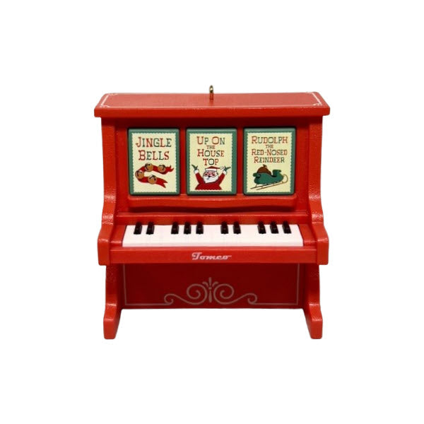 2013 Christmas Caroling Piano Hallmark Ornament (Piano) QXG1515