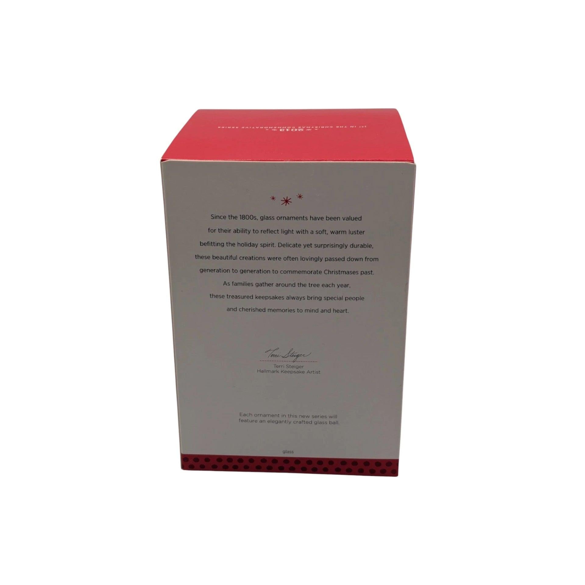 2013 Christmas Commemorative Hallmark Ornament (Christmas Commemorative) QX9225 Image8