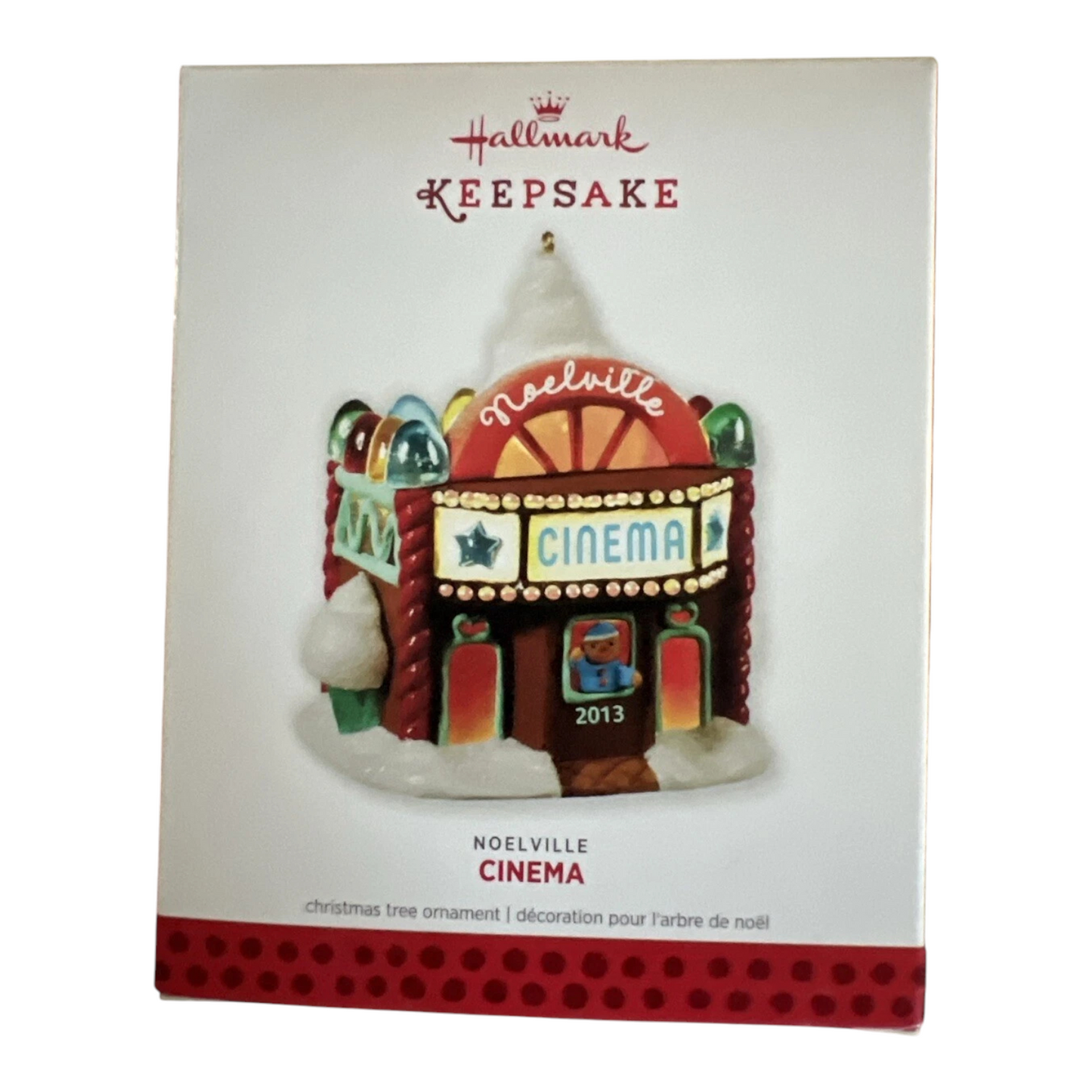 2013 Cinema Hallmark Ornament (Noelville) QX9115