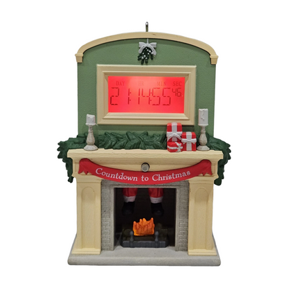 2013 Countdown to Christmas Hallmark Ornament (Fireplace) QXG1512 Image1