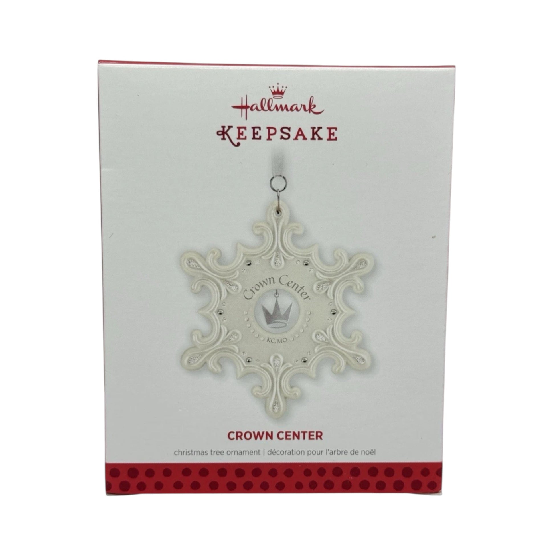 2013 Crown Center – Kansas City (Snowflake) Hallmark Ornament QHG1245 Image2