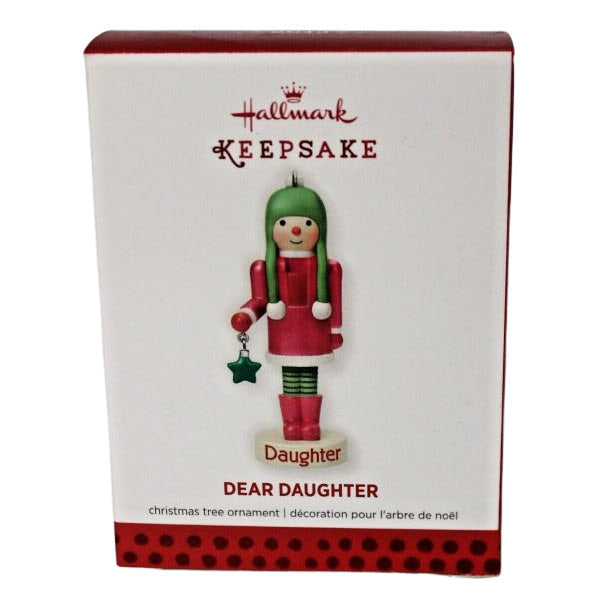 2013 Dear Daughter Hallmark Ornament (Family) QXG1922