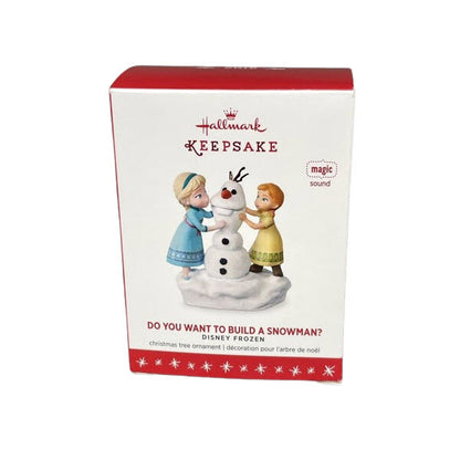 2013 Do You Want to Build a Snowman? Hallmark Ornament (Frozen) QXD6074