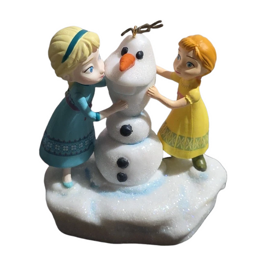 2013 Do You Want to Build a Snowman? Hallmark Ornament (Frozen) QXD6074 Image1