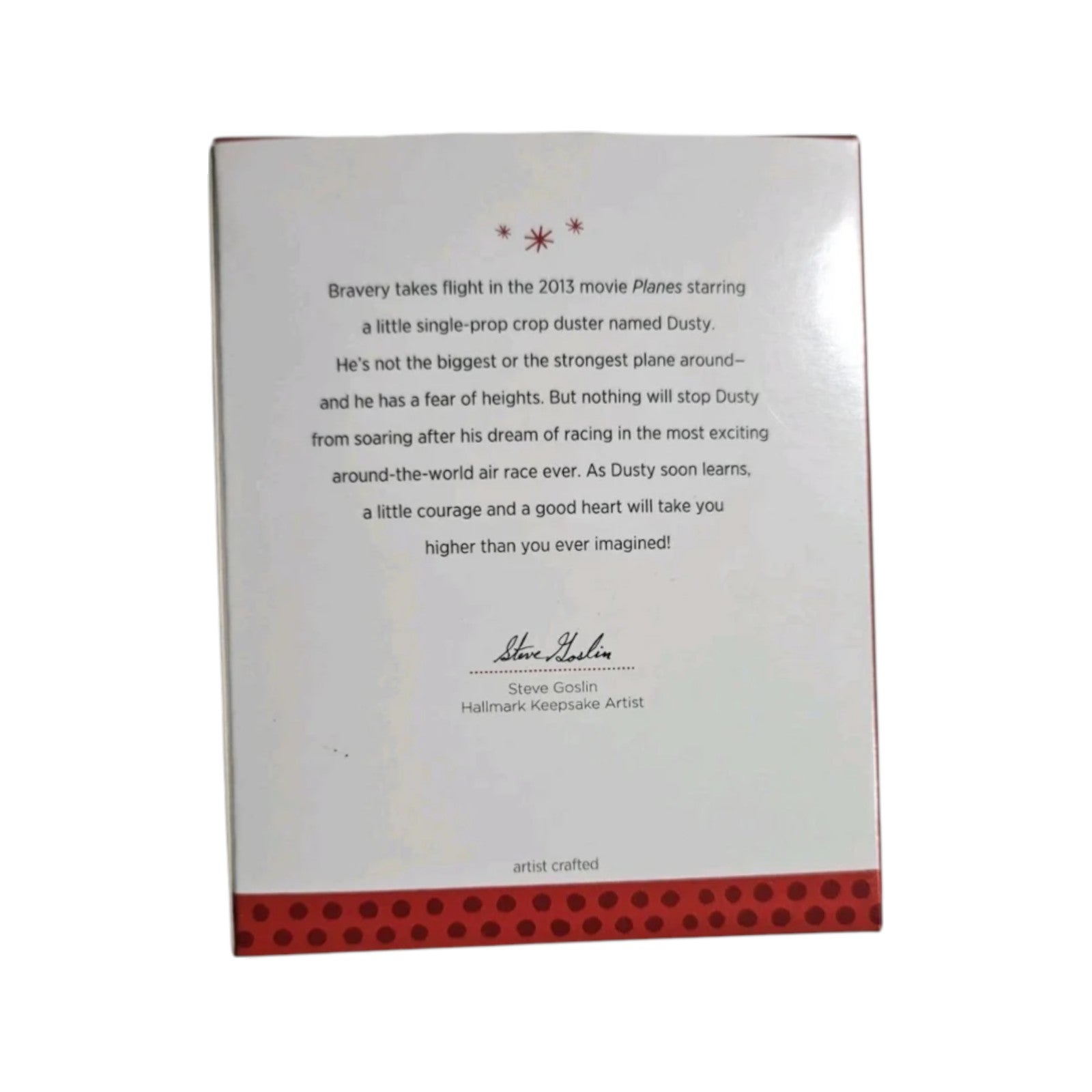 2013 Dusty Hallmark Ornament (Planes) QXD6132 Image7