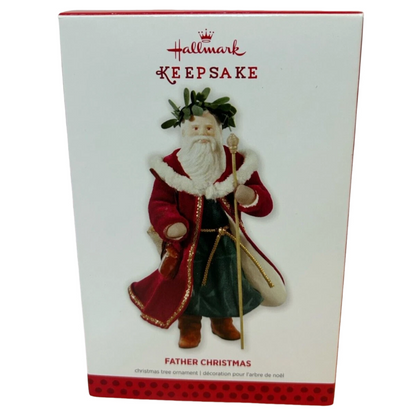 2013 Father Christmas #10 Hallmark Ornament (Father Christmas) QX9042 Image2