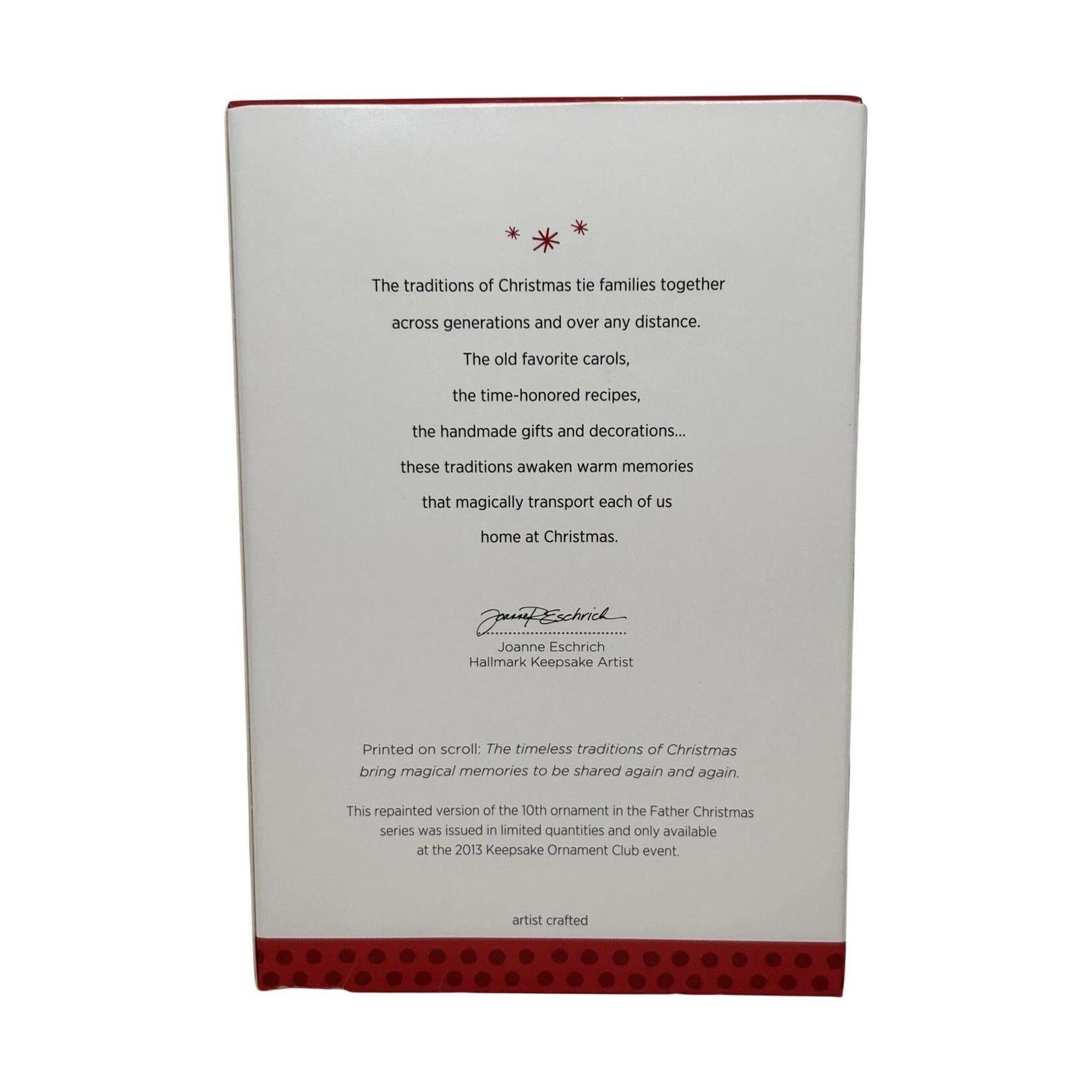 2013 Father Christmas Hallmark Ornament (Father Christmas) QXC1042 Image7