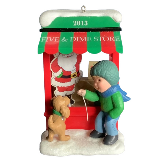 2013 Five & Dime Store Hallmark Ornament (Christmas Window) QXC5056 Image1