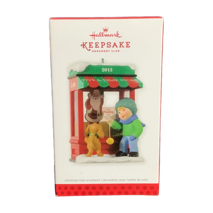 2013 Five & Dime Store Hallmark Ornament (Christmas Window) QXC5056 Image2