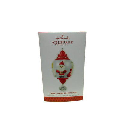 2013 Forty Years of Hallmark Ornament (Santa Claus) QXC5068
