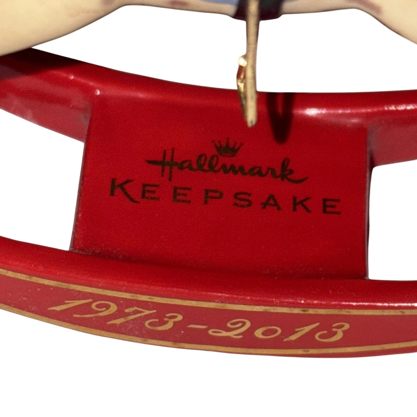 2013 Forty Years of Memories Hallmark Ornament (Rocking Horse) QXG1032