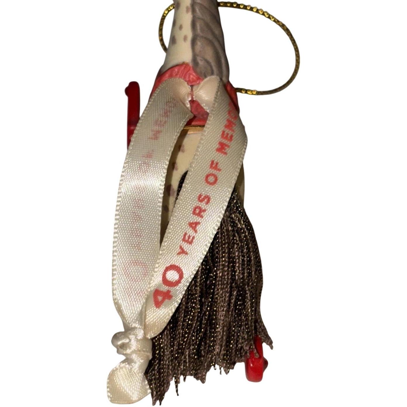 2013 Forty Years of Memories Hallmark Ornament (Rocking Horse) QXG1032