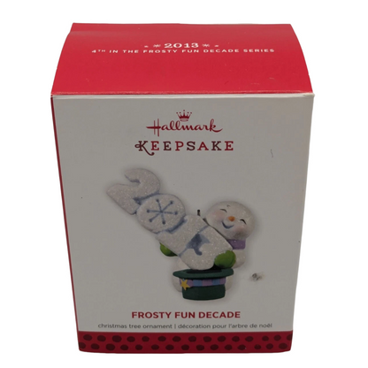 2013 Frosty Fun Decade Hallmark Ornament (Frosty Fun Decade) QX9002 Image2