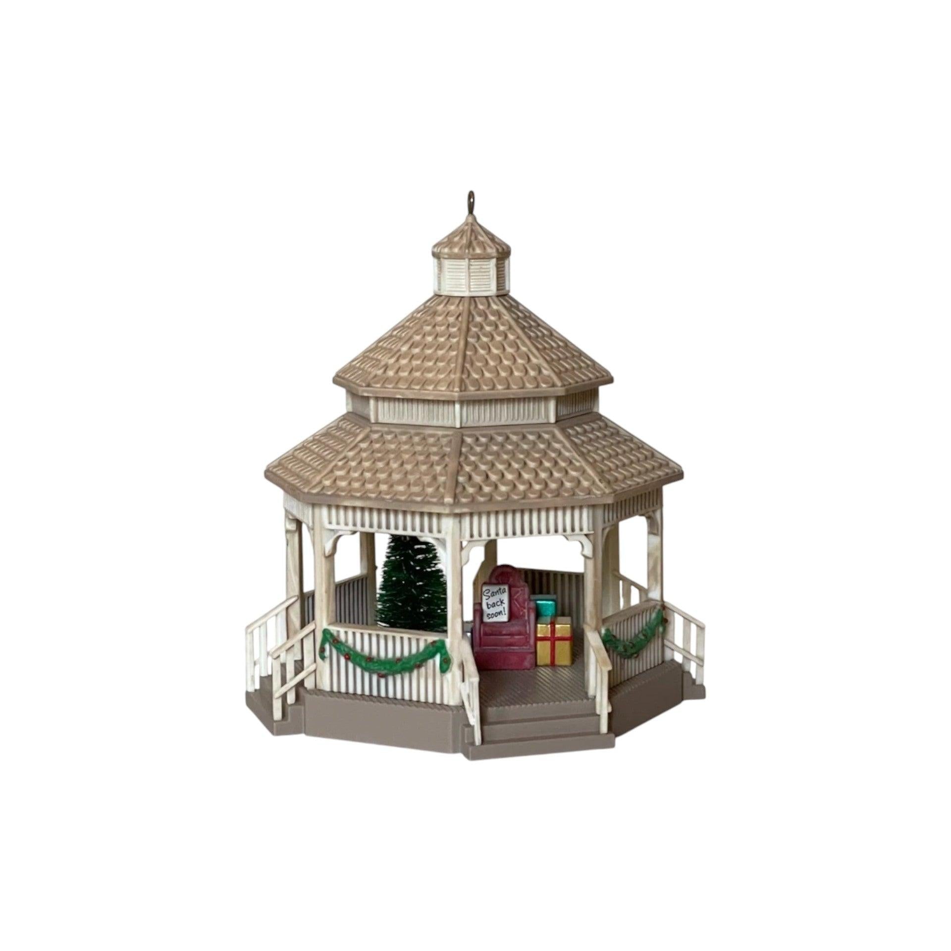 2013 Gazebo Hallmark Ornament (Nostalgic Houses and Shops) QXE3765 Image1