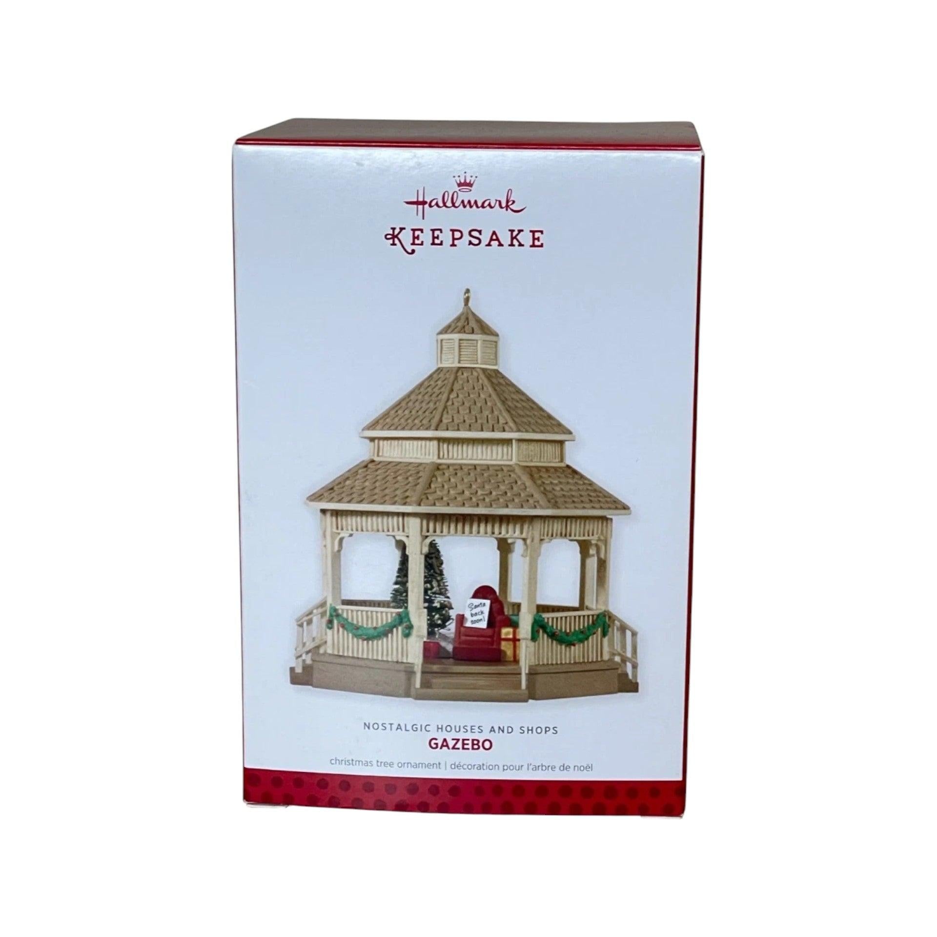 2013 Gazebo Hallmark Ornament (Nostalgic Houses and Shops) QXE3765 Image2