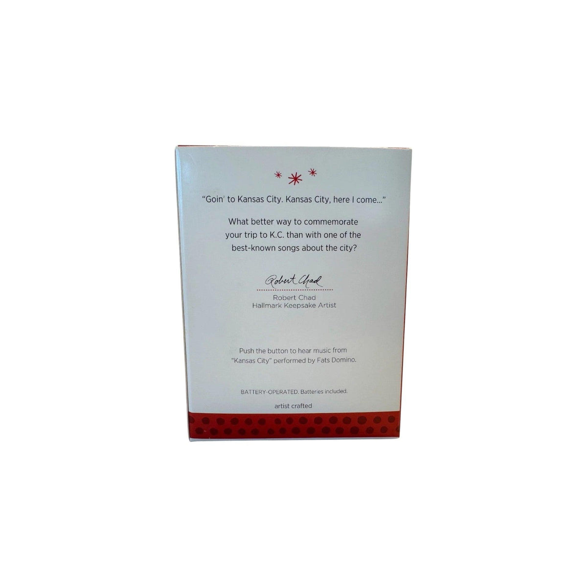 2013 Goin' To Kansas City (City and State) Hallmark Ornament QHG1232 Image4