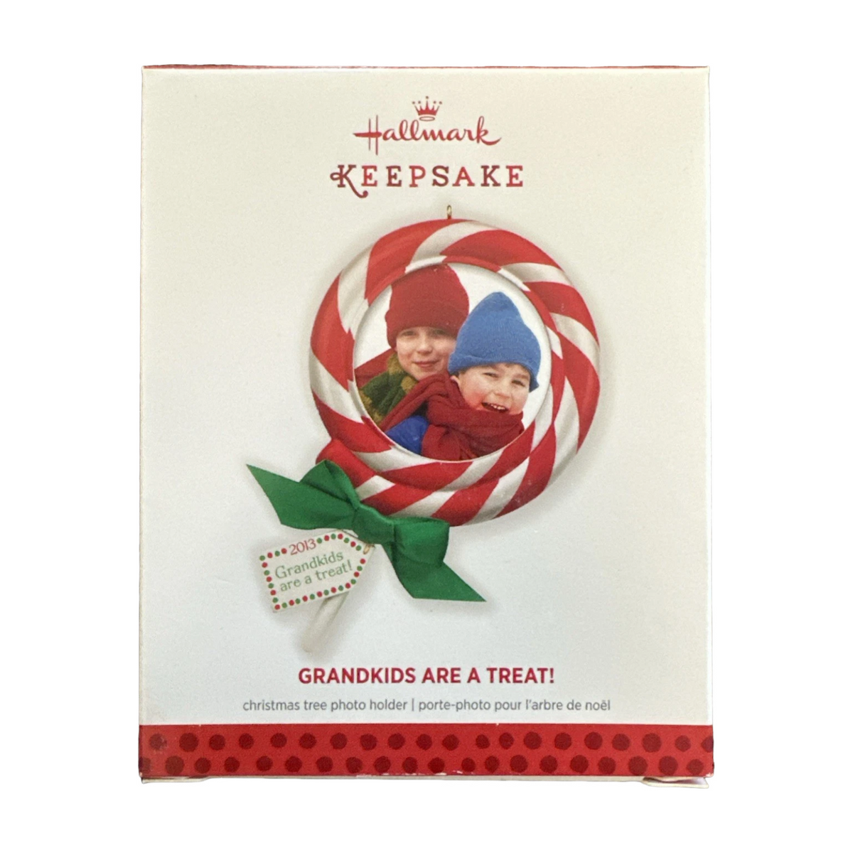 2013 Grandkids are a Treat! Hallmark Ornament (Photo Holder) QXG1962 Image2