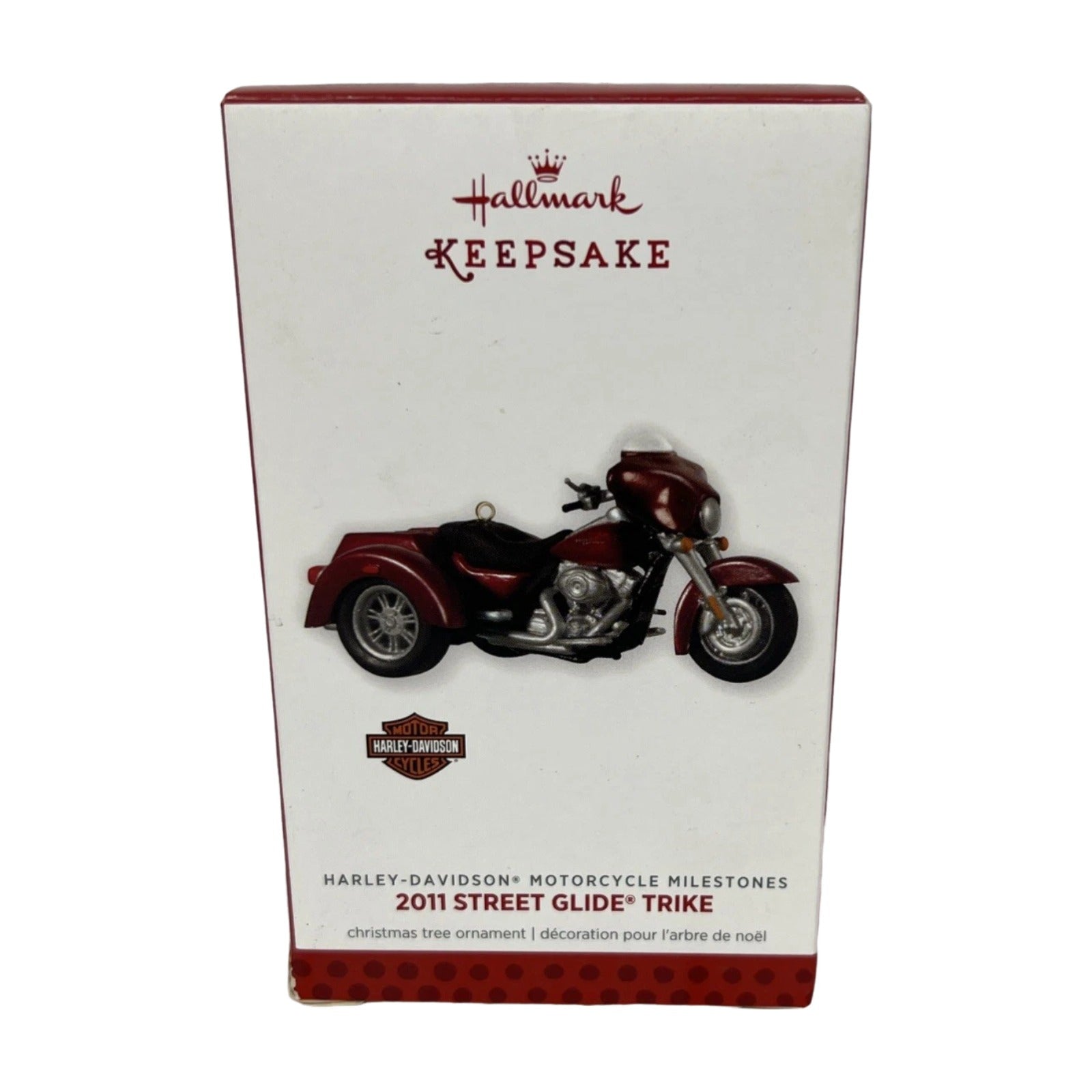 2013 Hallmark Ornament (2011) Street Glide Trike Hallmark Ornament (Harley-Davidson) QX9162 Image2