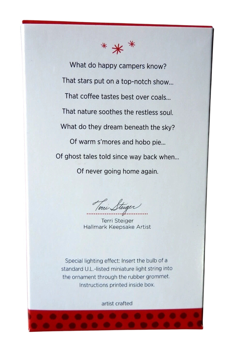 2013 Happy Campers Hallmark Ornament (Happy Campers) QXG1575