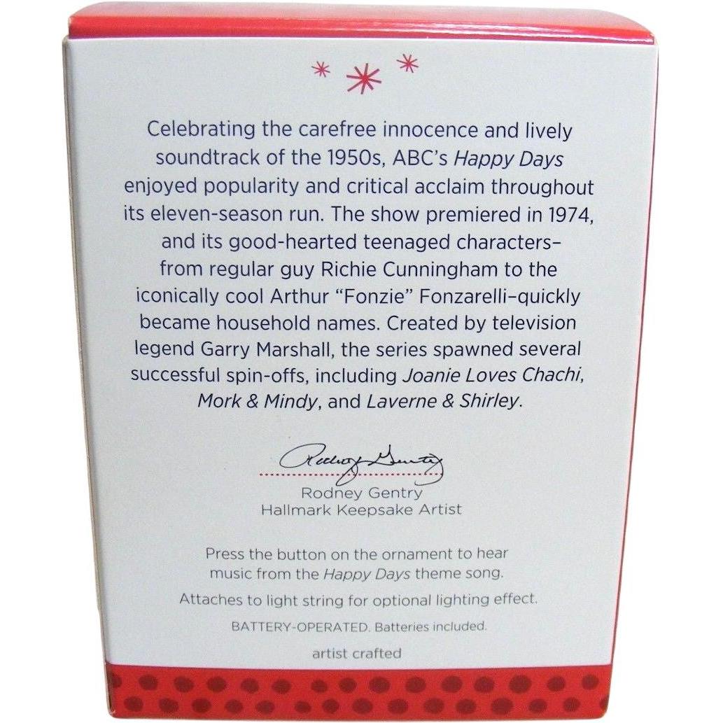 2013 Happy Days Hallmark Ornament (Jukebox) QXI2275