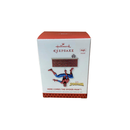 2013 Here Comes The Spider-Man! Hallmark Ornament (Super Heroes) QXI2002 Image2