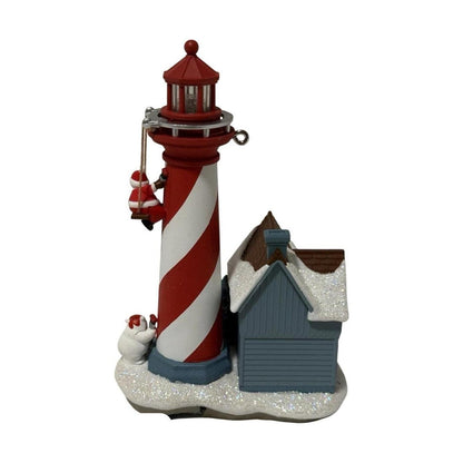 2013 Holiday Lighthouse Hallmark Ornament (Holiday Lighthouse) QX9132 Image3