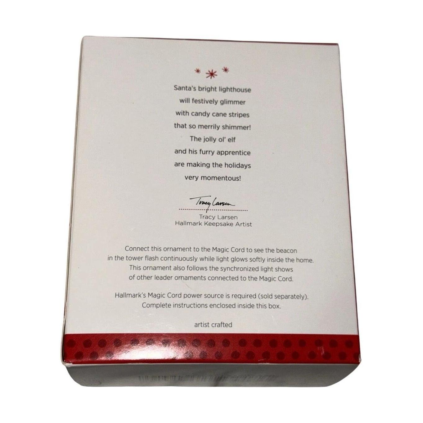 2013 Holiday Lighthouse Hallmark Ornament (Holiday Lighthouse) QX9132 Image5