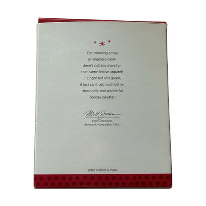 2013 Holiday Sweater Hallmark Ornament (Holiday Sweater) QXG1585 Image4