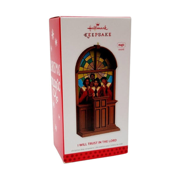 2013 I Will Trust in the Lord Hallmark Ornament (Church) QSM7745