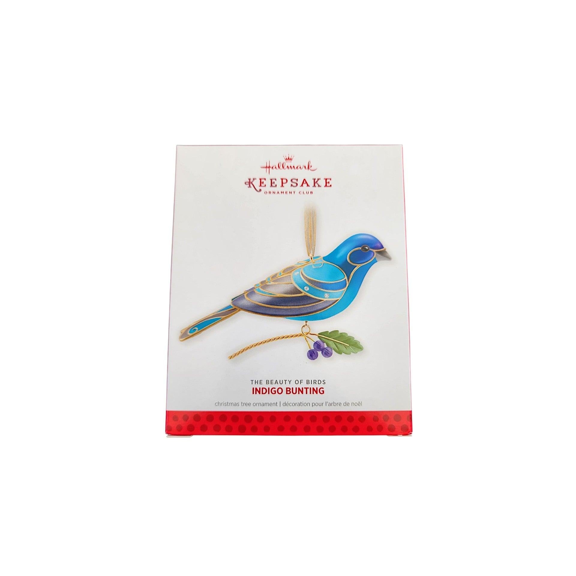 2013 Indigo Bunting (Beauty of Birds) Hallmark Ornament QXC8101 Image2