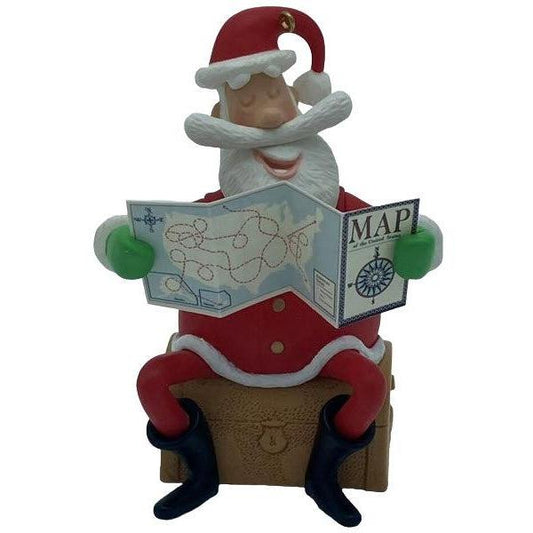 2013 I've Been Everywhere Hallmark Ornament (Santa Claus) QXG1722