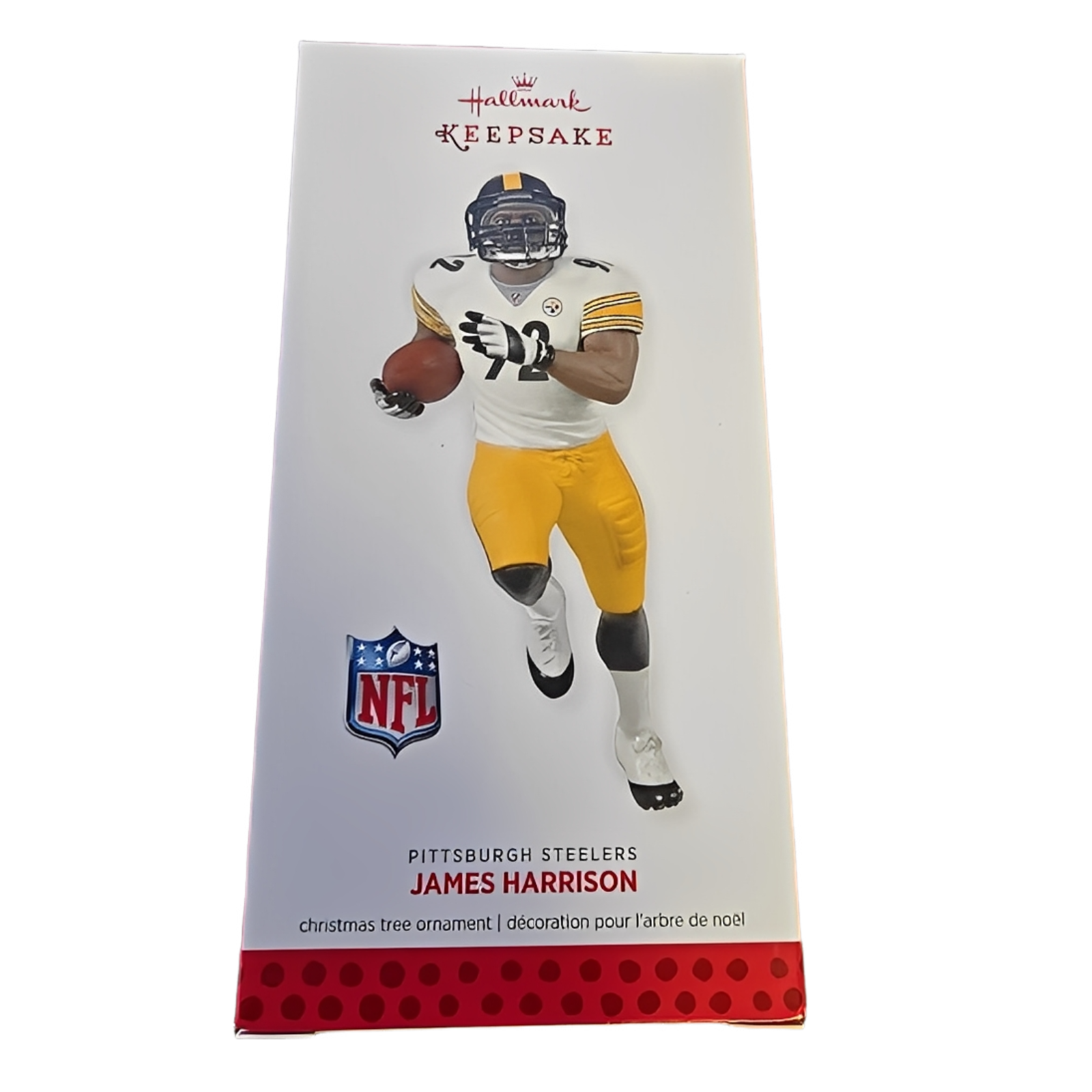 2013 James Harrison Hallmark Ornament (Football Legends) QXI2305 Image2