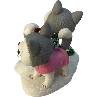 2013 Jingle and Bell Hallmark Ornament (Husky Pups) QXG1492