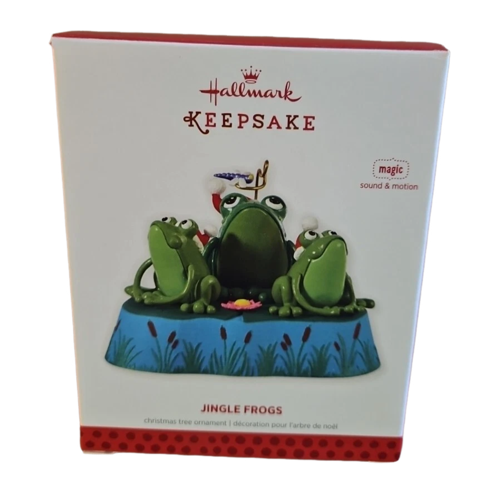 2013 Jingle Frogs Hallmark Ornament (Frog) QXG1755 Image2