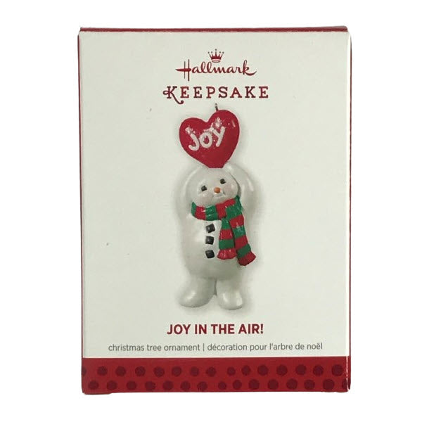 2013 Joy In the Air Hallmark Ornament (Snowman) LPR3382