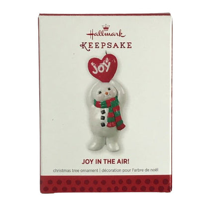 2013 Joy In the Air Hallmark Ornament (Snowman) LPR3382
