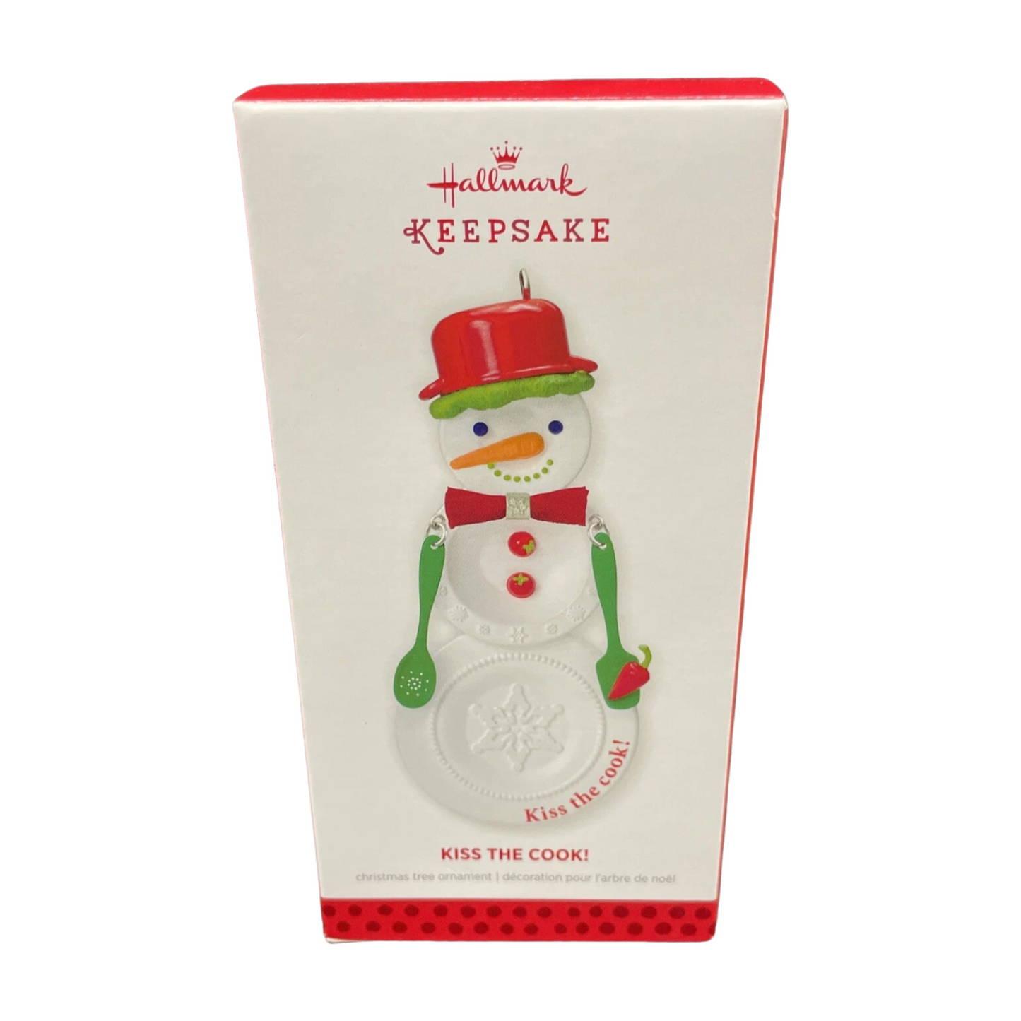 2013 Kiss The Cook! Hallmark Ornament (Kitchen & Baking) QXG1012 Image2