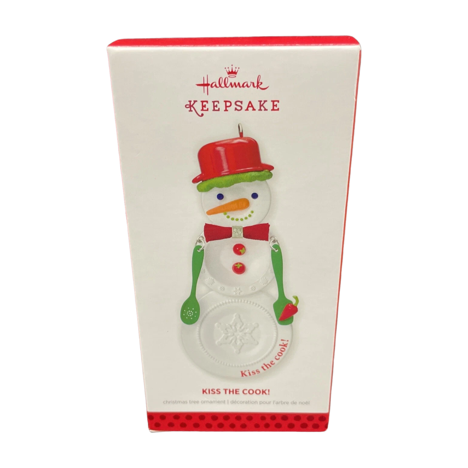 2013 Kiss The Cook! Hallmark Ornament (Kitchen & Baking) QXG1012 Image2