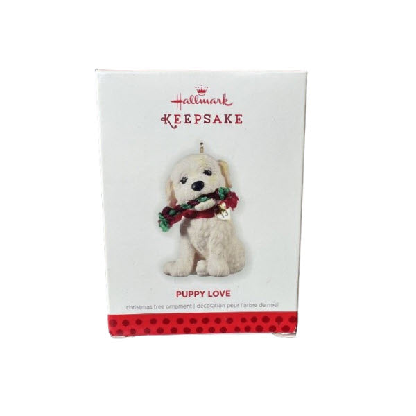 2013 Labradoodle Hallmark Ornament (Puppy Love) QX9065
