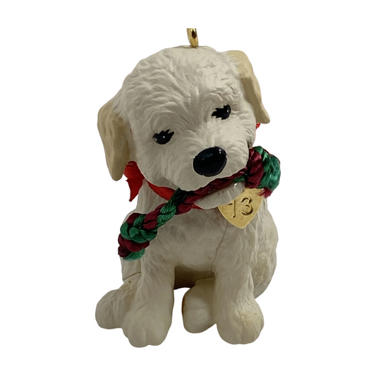 2013 Labradoodle Hallmark Ornament (Puppy Love) QX9065 Image1