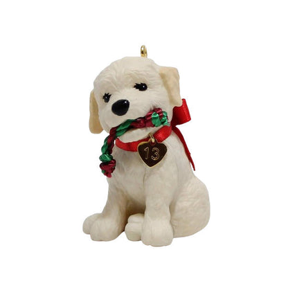 2013 Labradoodle Hallmark Ornament (Puppy Love) QX9065