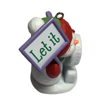 2013 Let it Snow Hallmark Ornament ("S" is for Snow!) QRP5925 Image3