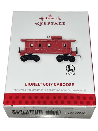 2013 Lionel 6017 Caboose Hallmark Ornament (Lionel) QXI2145