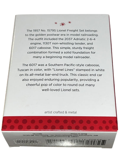 2013 Lionel 6017 Caboose Hallmark Ornament (Lionel) QXI2145